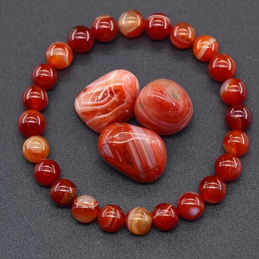 Amber - Tigerögaarmband, Symbol för Skydd